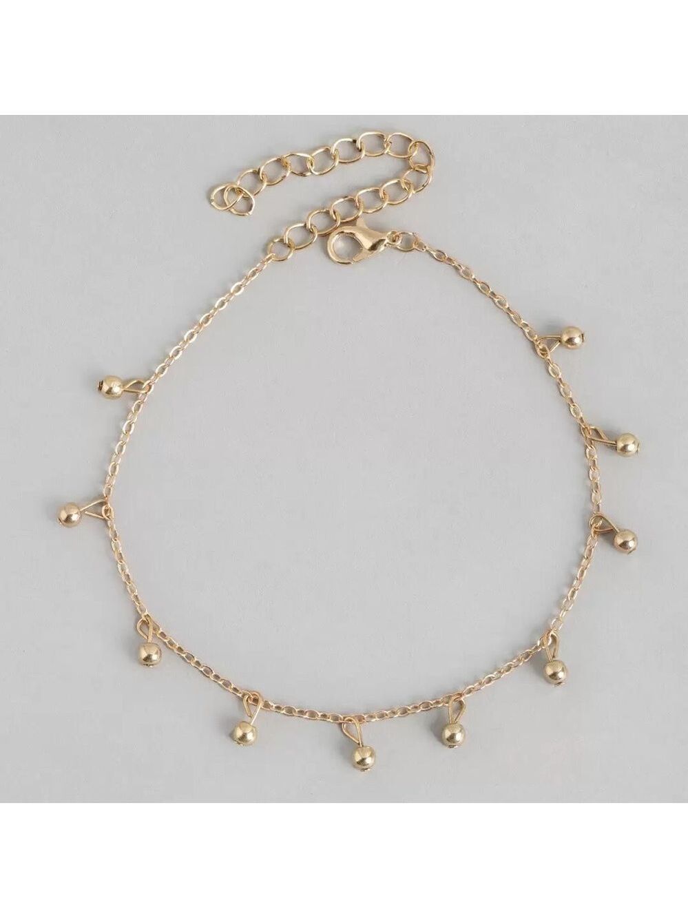 New set of 6 Gold Plated Anklets Moon Stars - Picture 11 of 16